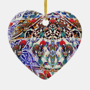 Portuguese folk music ceramic ornament