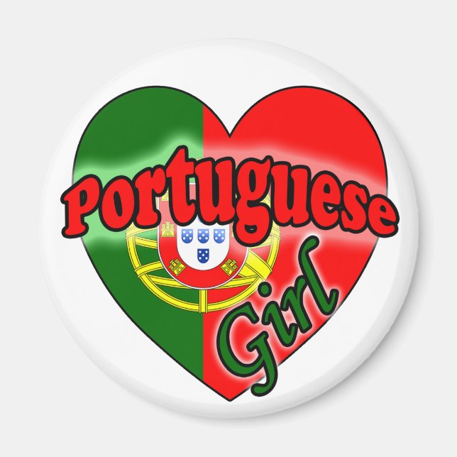 Portuguese Girl Magnet (Front)