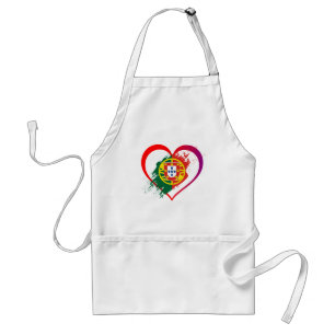 Portuguese heart standard apron
