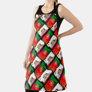 Portuguese in California Apron