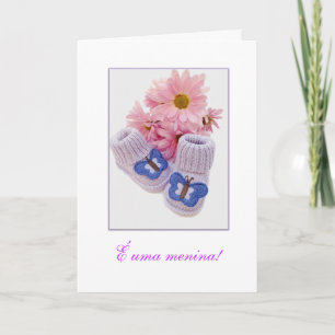 Portuguese: It's a Girl! É uma menina! 1 Announcement