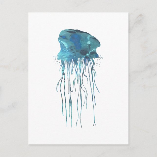Portuguese man o' war postcard (Front)