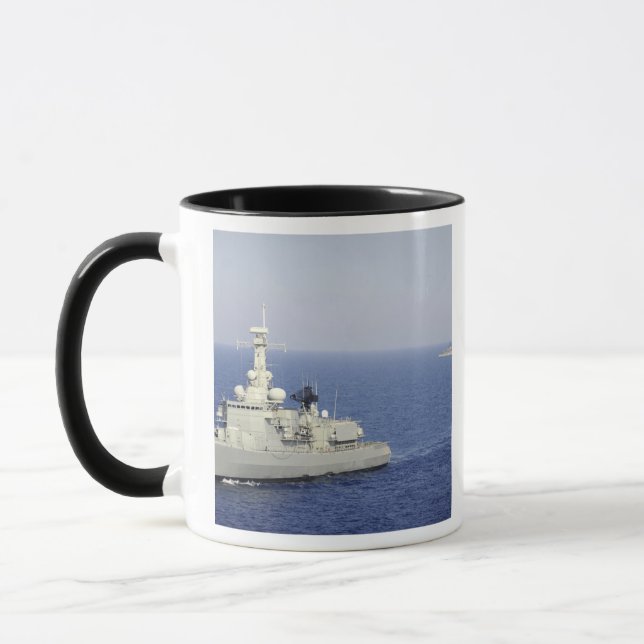 Portuguese navy frigate NRP Bartolomeu Dias Mug (Left)