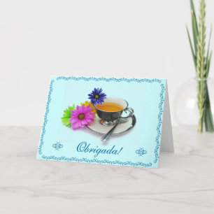 Portuguese: Obrigado / Thank you