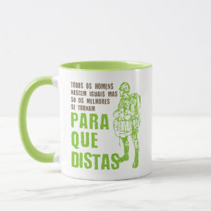 Portuguese Paratrooper Quote Mug