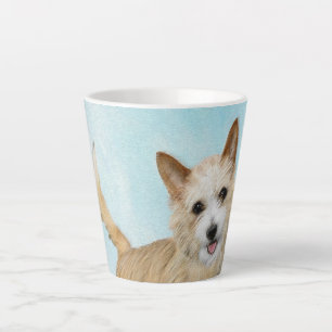 Portuguese Podengo Pequeno Painting - Original Art Latte Mug