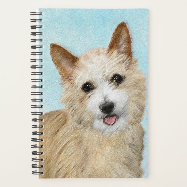 Portuguese Podengo Pequeno Painting - Original Art Planner (Front)