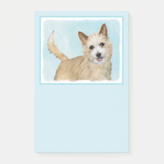 Portuguese Podengo Pequeno Painting - Original Art Post-it Notes (Front)