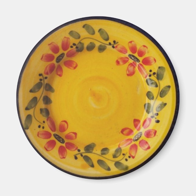 Portuguese Pottery Magnet (Front)