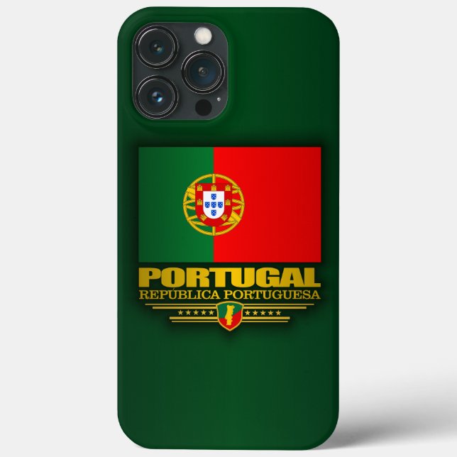 Portuguese Pride Case-Mate iPhone Case (Back)