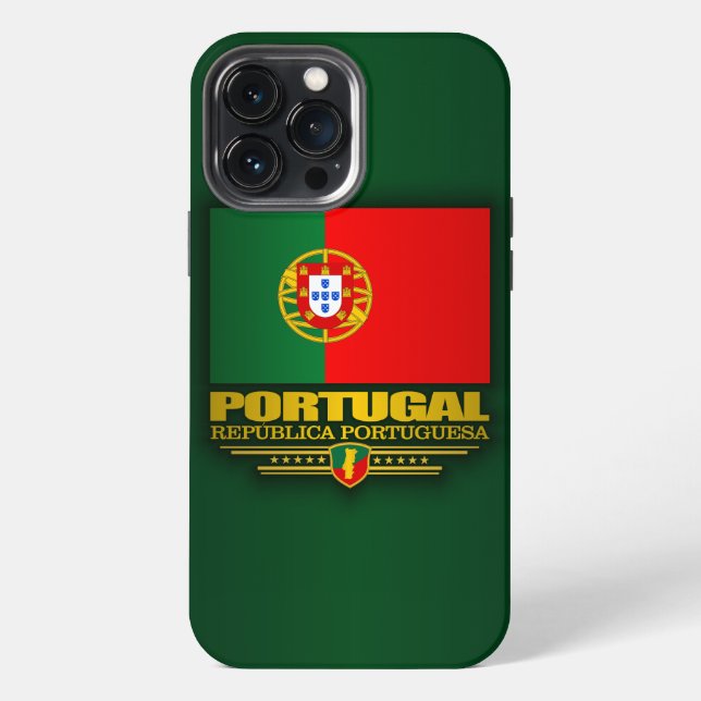 Portuguese Pride iPhone Case (Back)