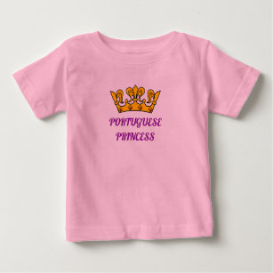 Portuguese Princess or Prince Toddler Shirt