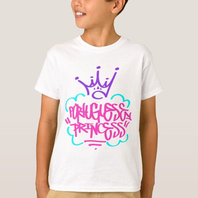 Portuguese Princess T-Shirt (Front)