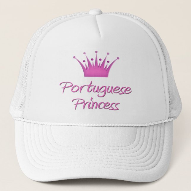 Portuguese Princess Trucker Hat (Front)