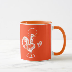 Portuguese Rooster Bom dia- Good morning quote Mug