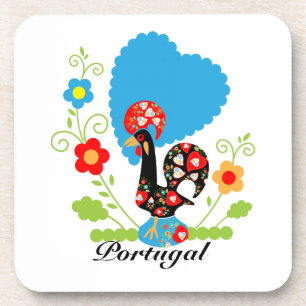 Portuguese Rooster Coaster
