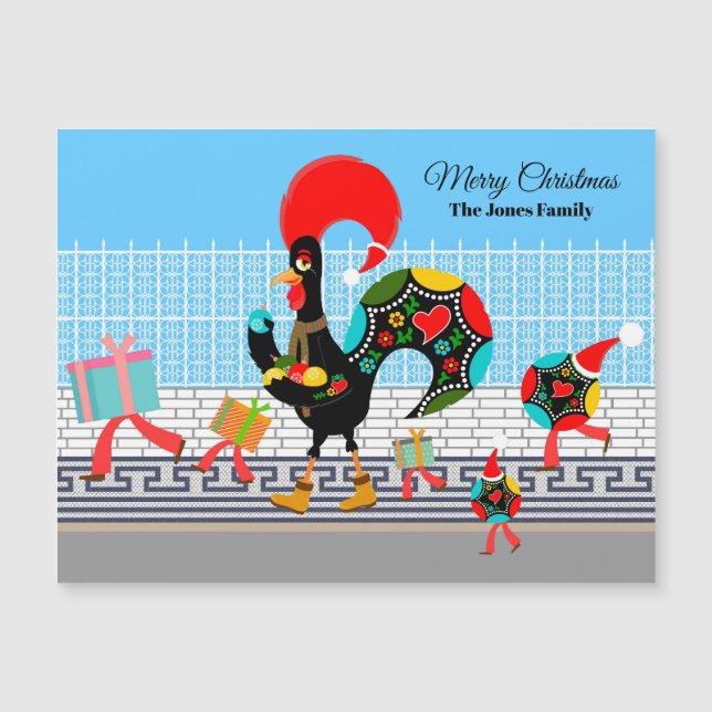 Portuguese Rooster Gifts and Baubles Parade (Front)