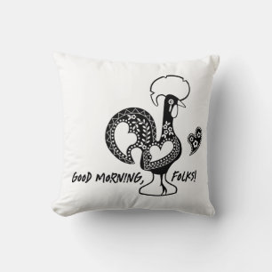 Portuguese Rooster Good morning, folks! Cushion