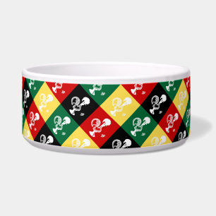 Portuguese Rooster of Barcelos colourful pattern