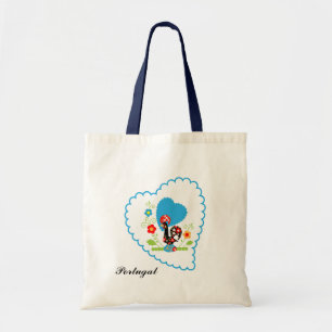 Portuguese Rooster of Luck Cotton Bag