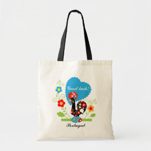 Portuguese Rooster of Luck Tote Bag