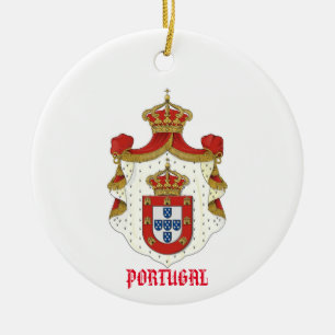 Portuguese Royal Coat of Arms Ornament