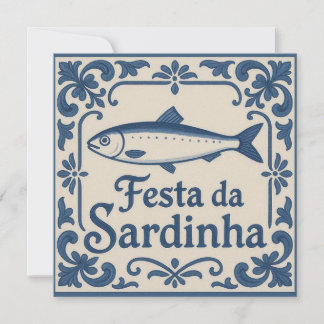 Portuguese sardine -  card