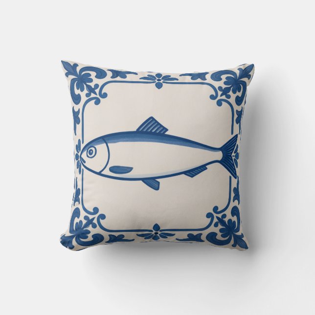 Portuguese sardine -  cushion (Front)