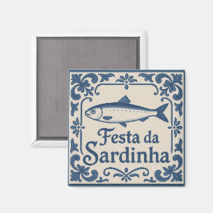 Portuguese sardine - magnet