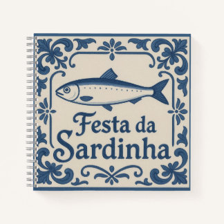 Portuguese Sardine - Spiral Notebook