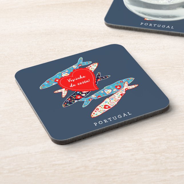 Portuguese sardines coaster (Left Side)