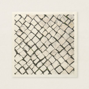 Portuguese Sidewalk / Calçada Portuguesa Napkin
