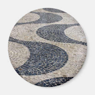 Portuguese sidewalk magnet