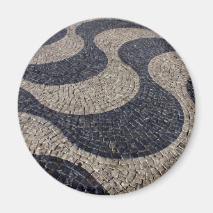 Portuguese sidewalk magnet