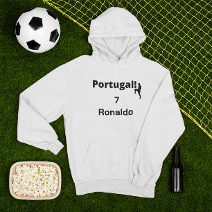 Portuguese Soccer Player customisable Hoodie