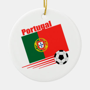 Portuguese Soccer Team Ceramic Ornament