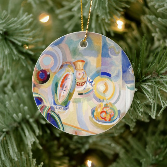 Portuguese Still Life, R. Delaunay  Ceramic Ornament (Tree)