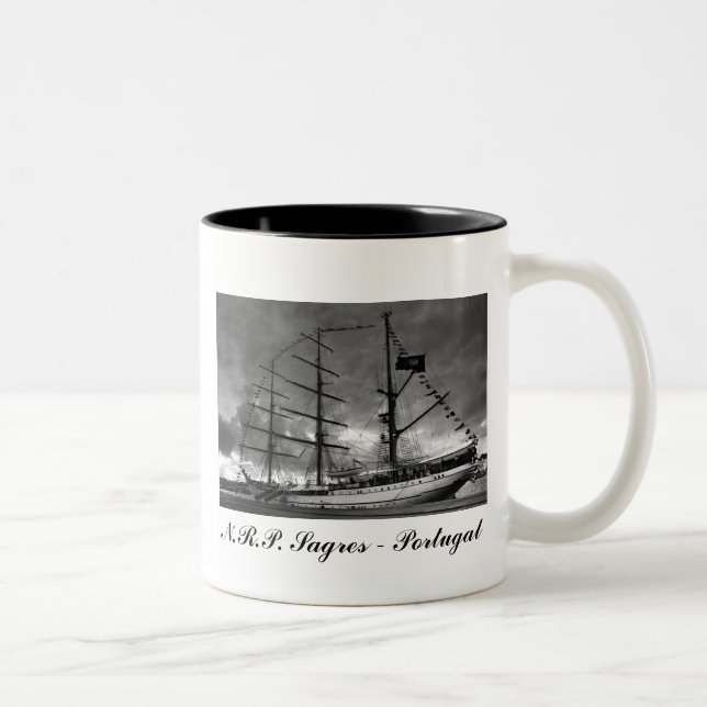 Portuguese tall ship mug (Right)