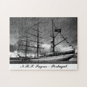 Portuguese tall ship NRP Sagres Jigsaw Puzzle