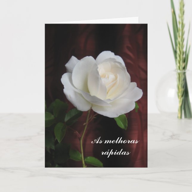 Portuguese: The Best / Get Well Soon Card (Front)