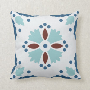 Portuguese tile cushion