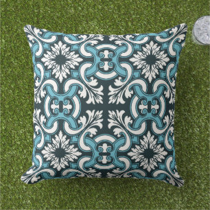 Portuguese tile cushion