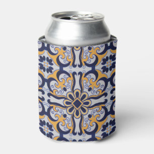 Portuguese tile pattern can cooler