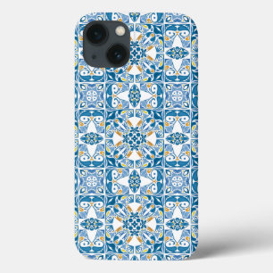 Portuguese Tile Pattern iPhone 13 Case