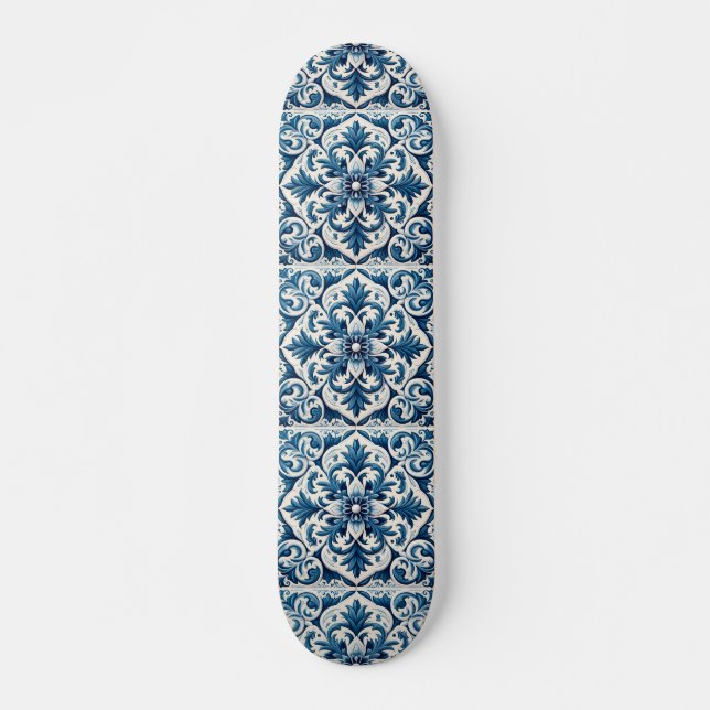 Portuguese tile Skateboard (Front)