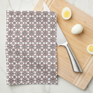 Portuguese tiles 2 - Igreja do Carmo Tea Towel