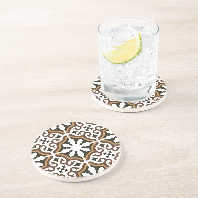 Portuguese tiles 3 coaster (Side)