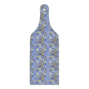 Portuguese Tiles and Sardines Cutting Board