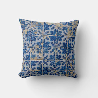 Portuguese tiles cushion