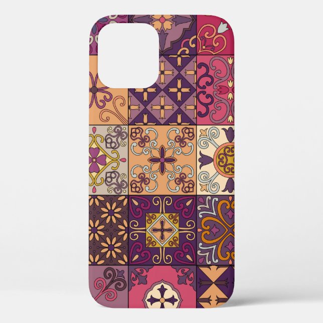 Portuguese tiles: talavera style pattern. Case-Mate iPhone case (Back)